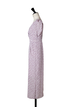 Cherry Pattern Cache-Coeur One-Piece