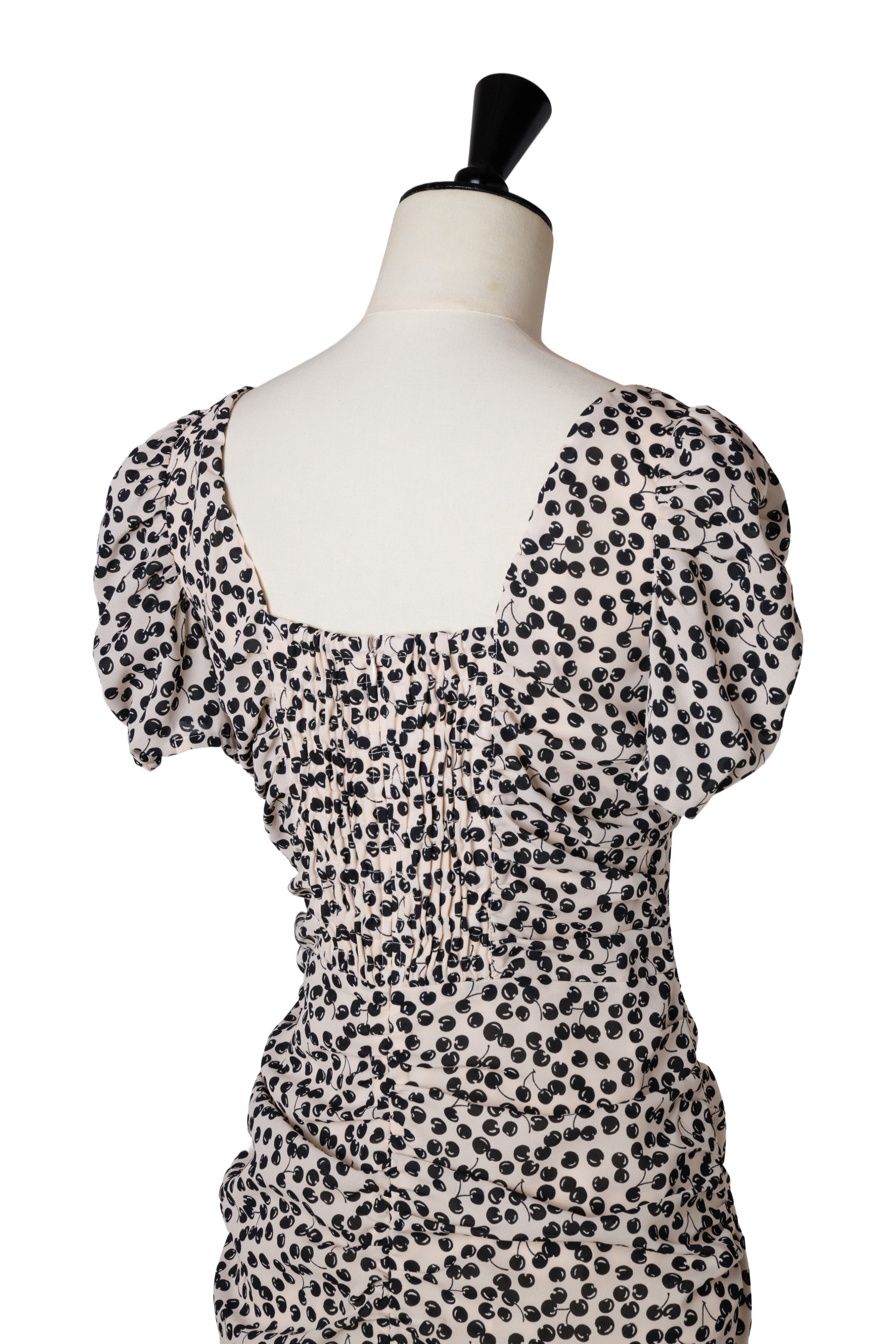 Draped Cherry Pattern Mini One-Piece