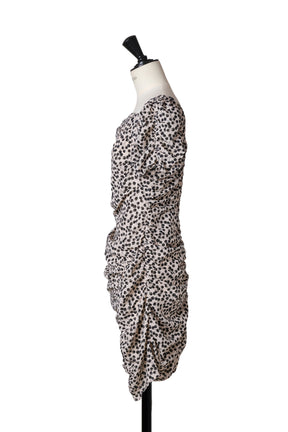 Draped Cherry Pattern Mini One-Piece