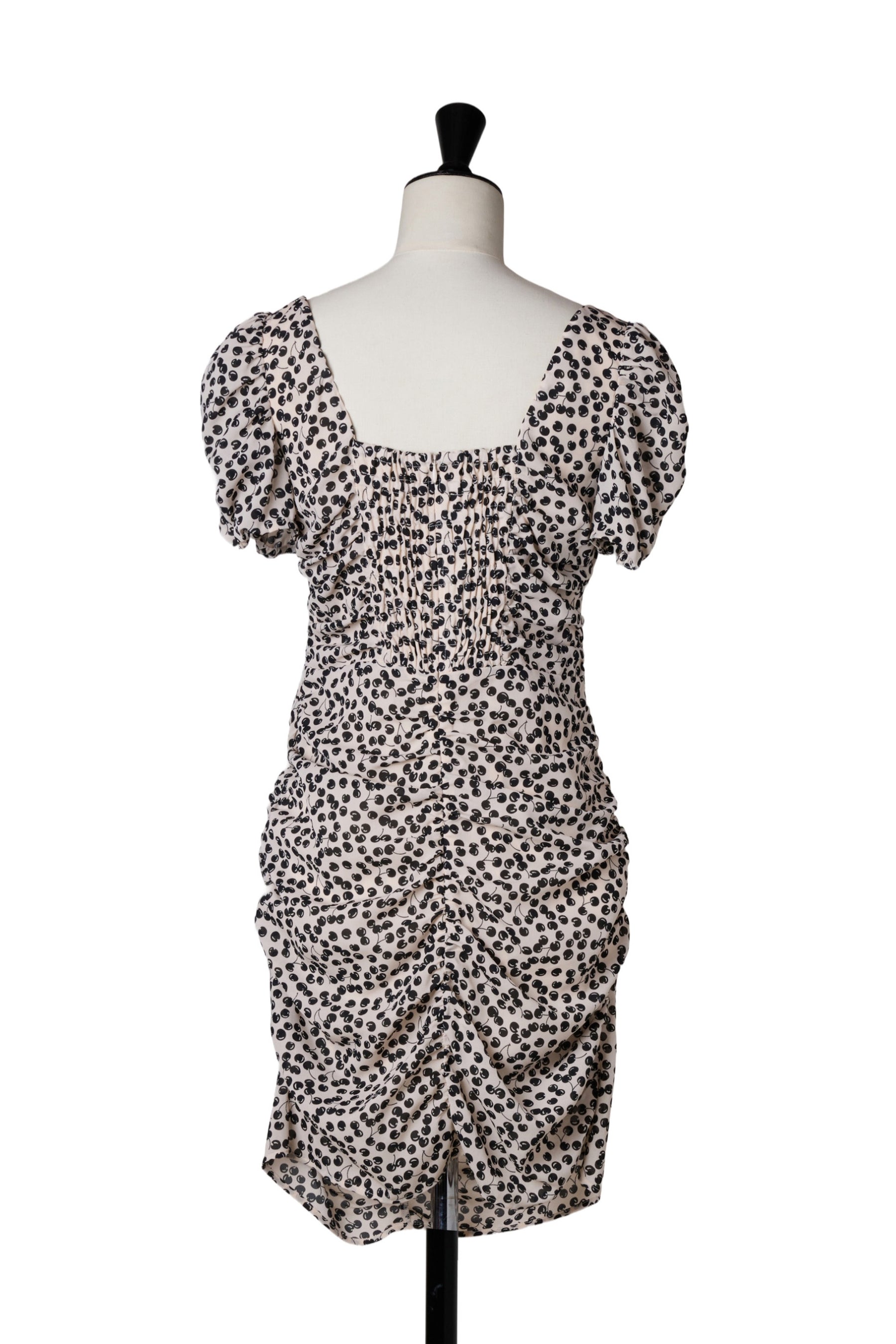Draped Cherry Pattern Mini One-Piece