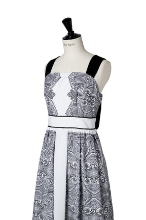 Marbella Panel Printed Dress