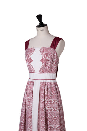 Marbella Panel Printed Dress
