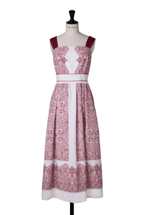 Marbella Panel Printed Dress