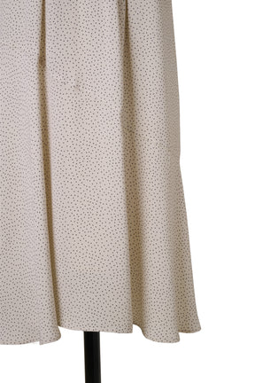 Polka-Dot Lace-Trim Dress