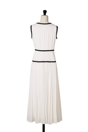 Formentera Pleated Bicolor Dress