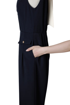 Louvre Ribbon Jumpsuit