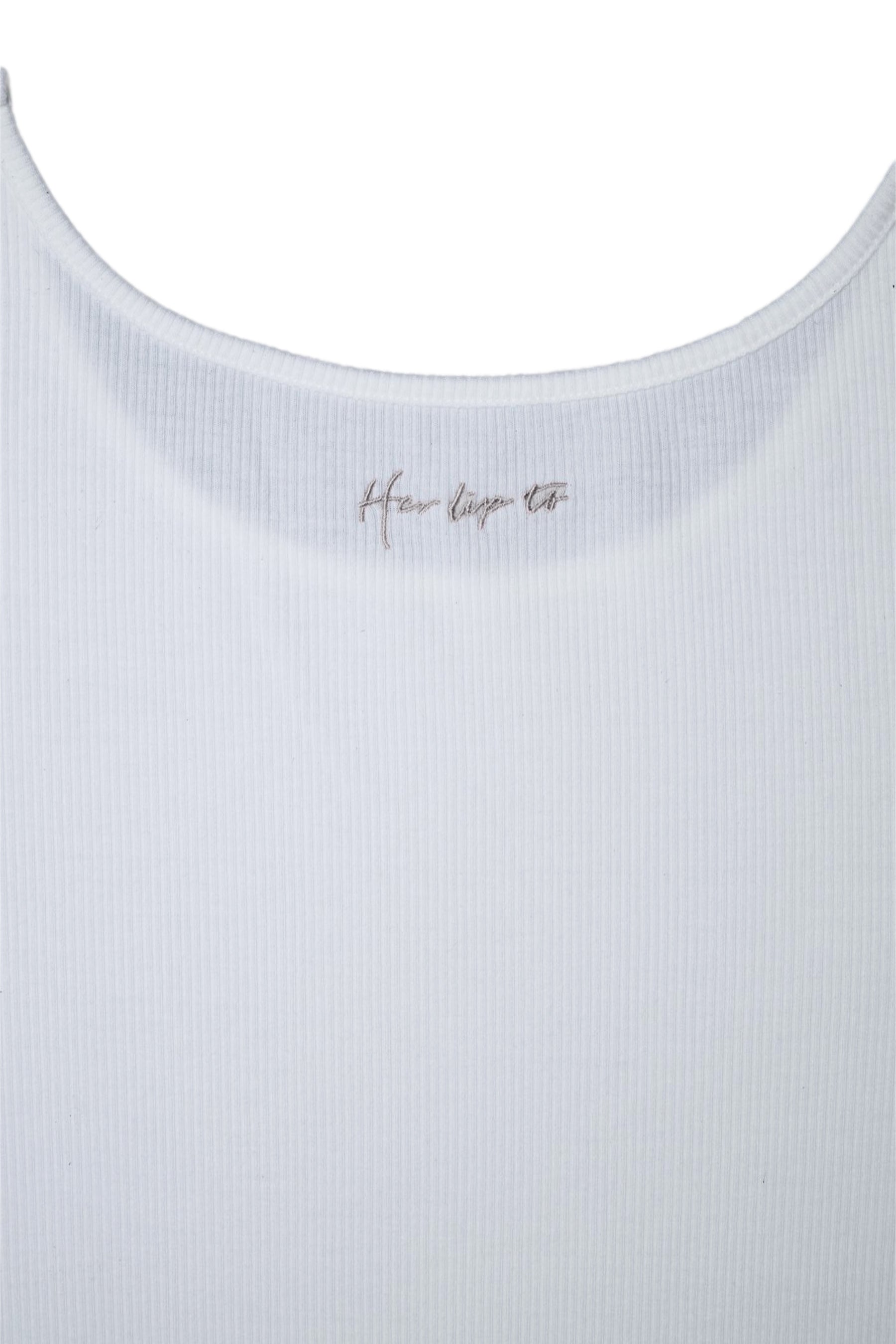 Ribbed Jersey Tank
