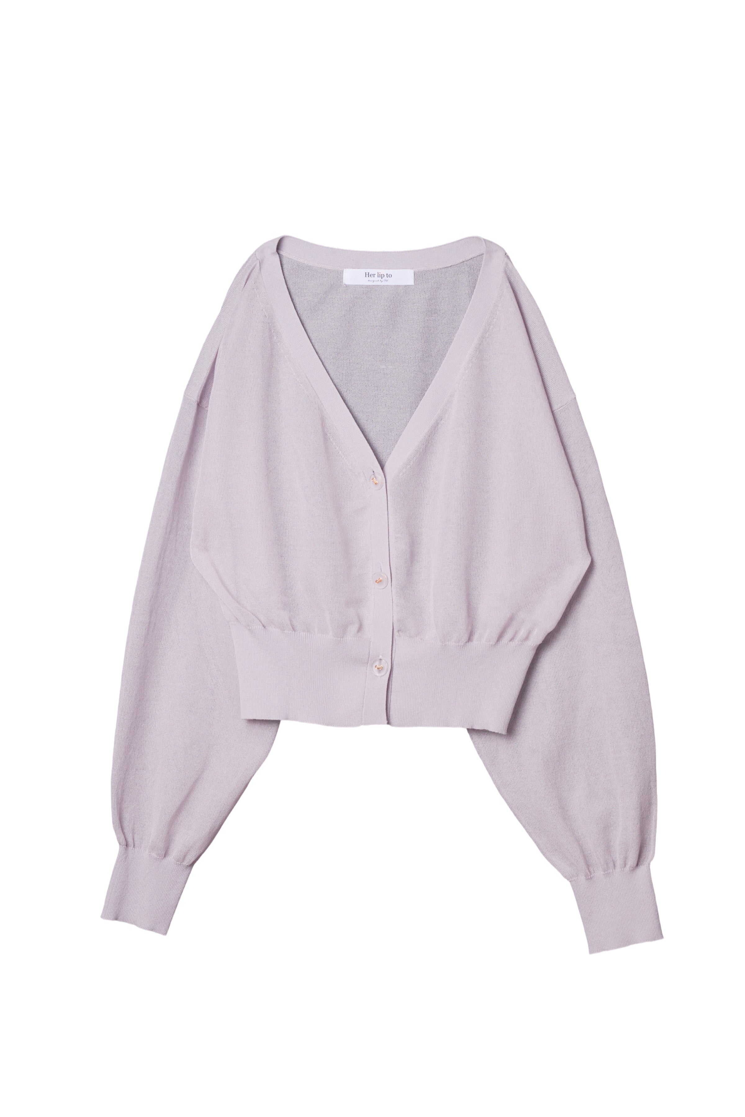 トップス herlipto Mirage Sheer Cardigan Mirage Sheer Cardigan