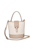 One-Handle Canvas Bucket Bag