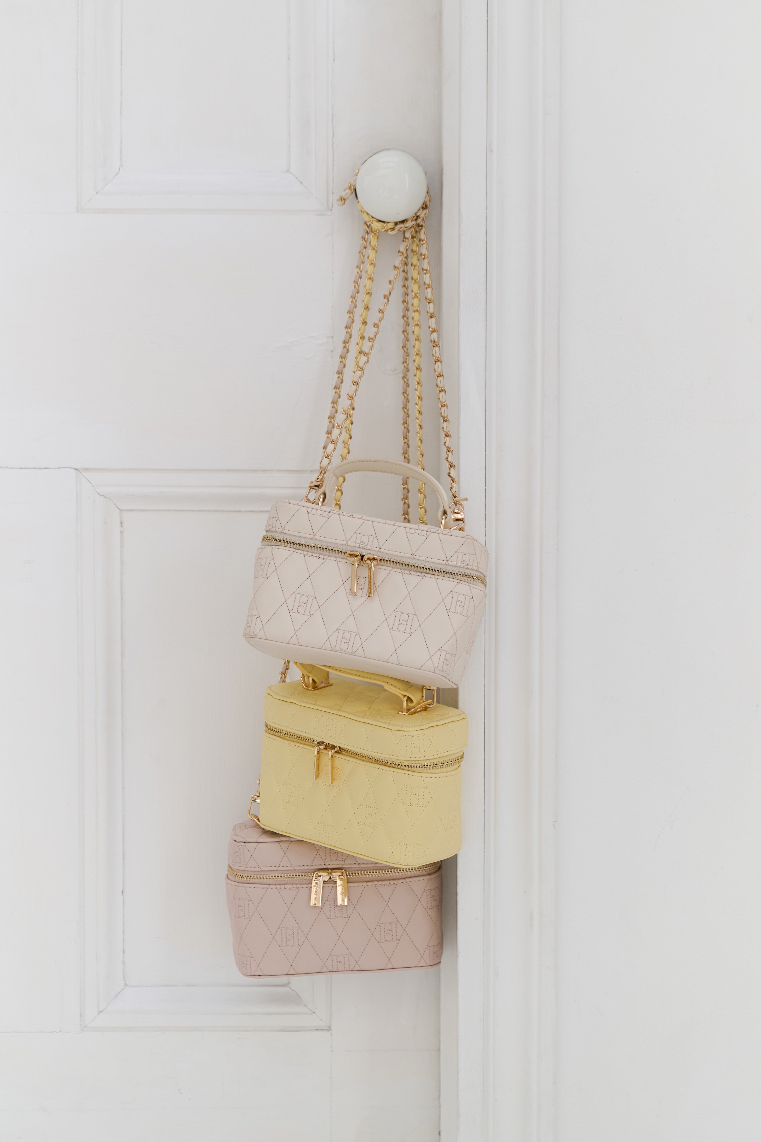 Monogram Quilted Vanity Bag