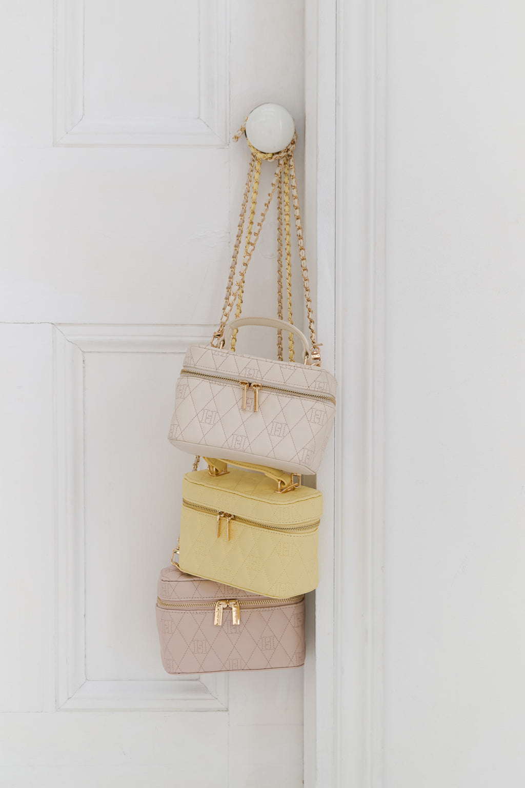 Monogram Quilted Vanity Bag