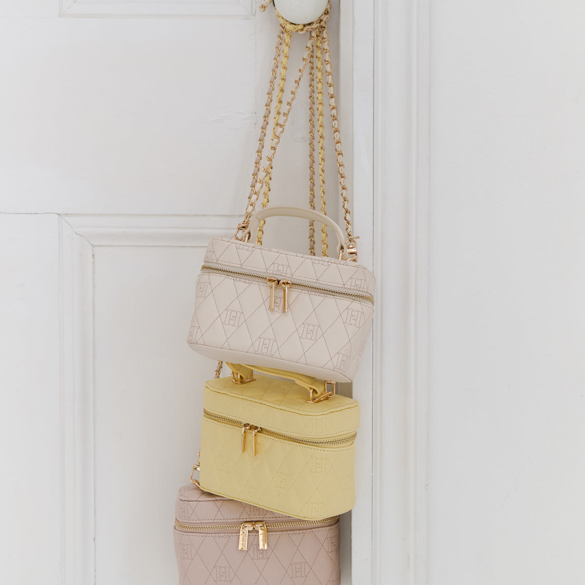 Monogram Quilted Vanity Bag