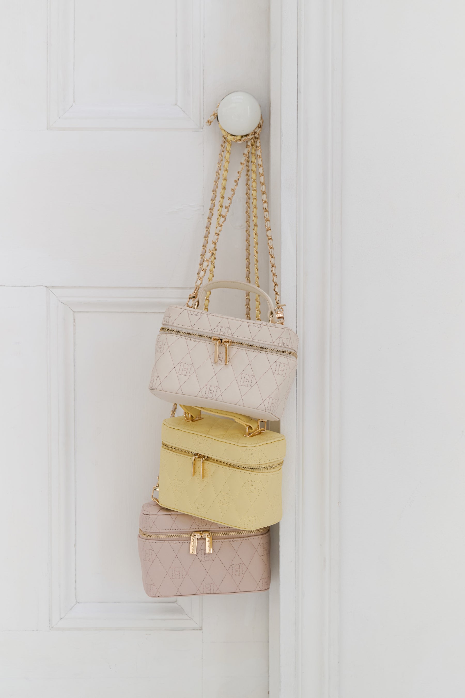 Monogram Quilted Vanity Bag