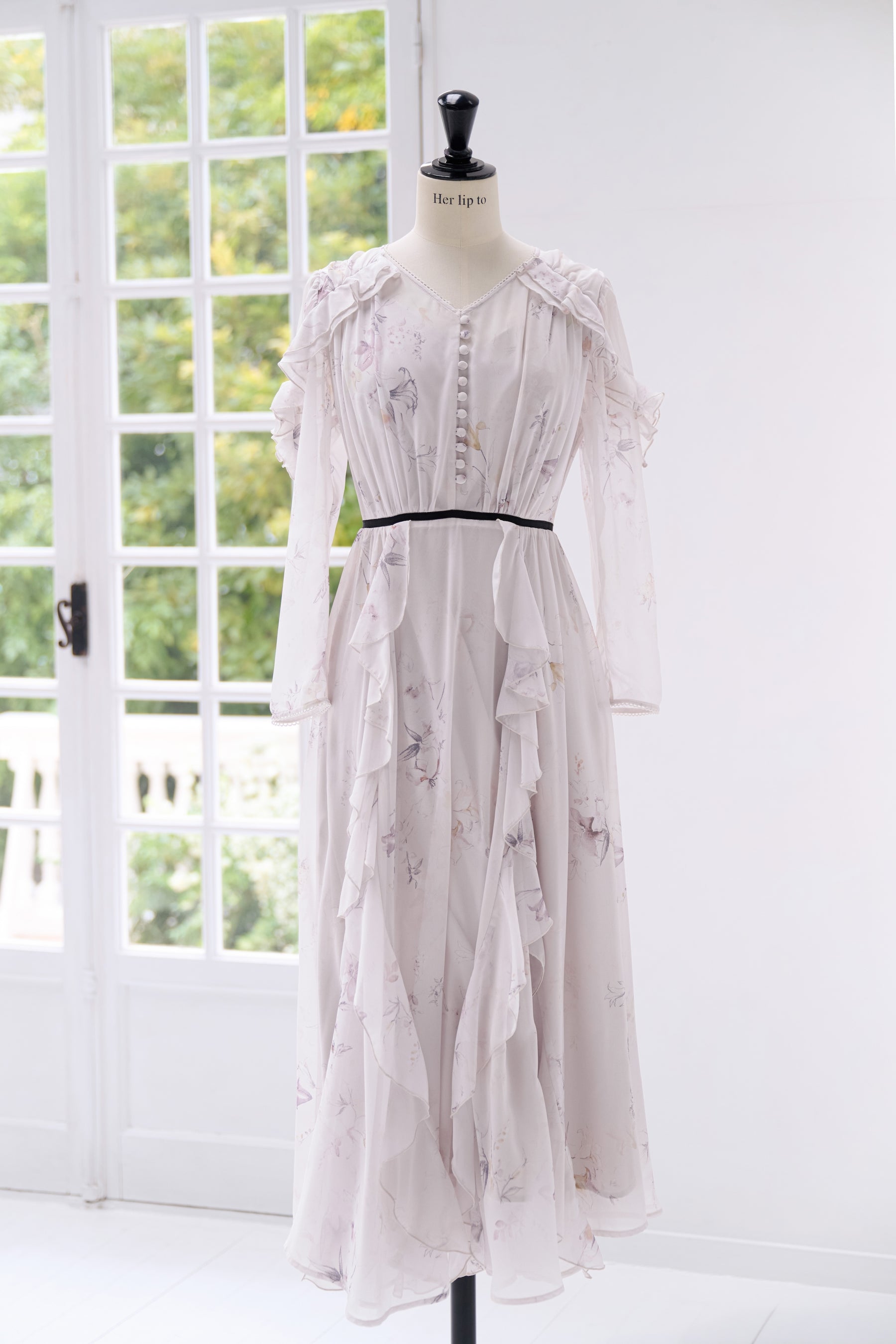 Isette Floral Chiffon Dress