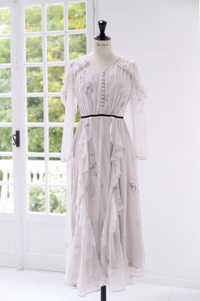 Isette Floral Chiffon Dress