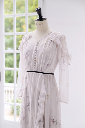 Isette Floral Chiffon Dress