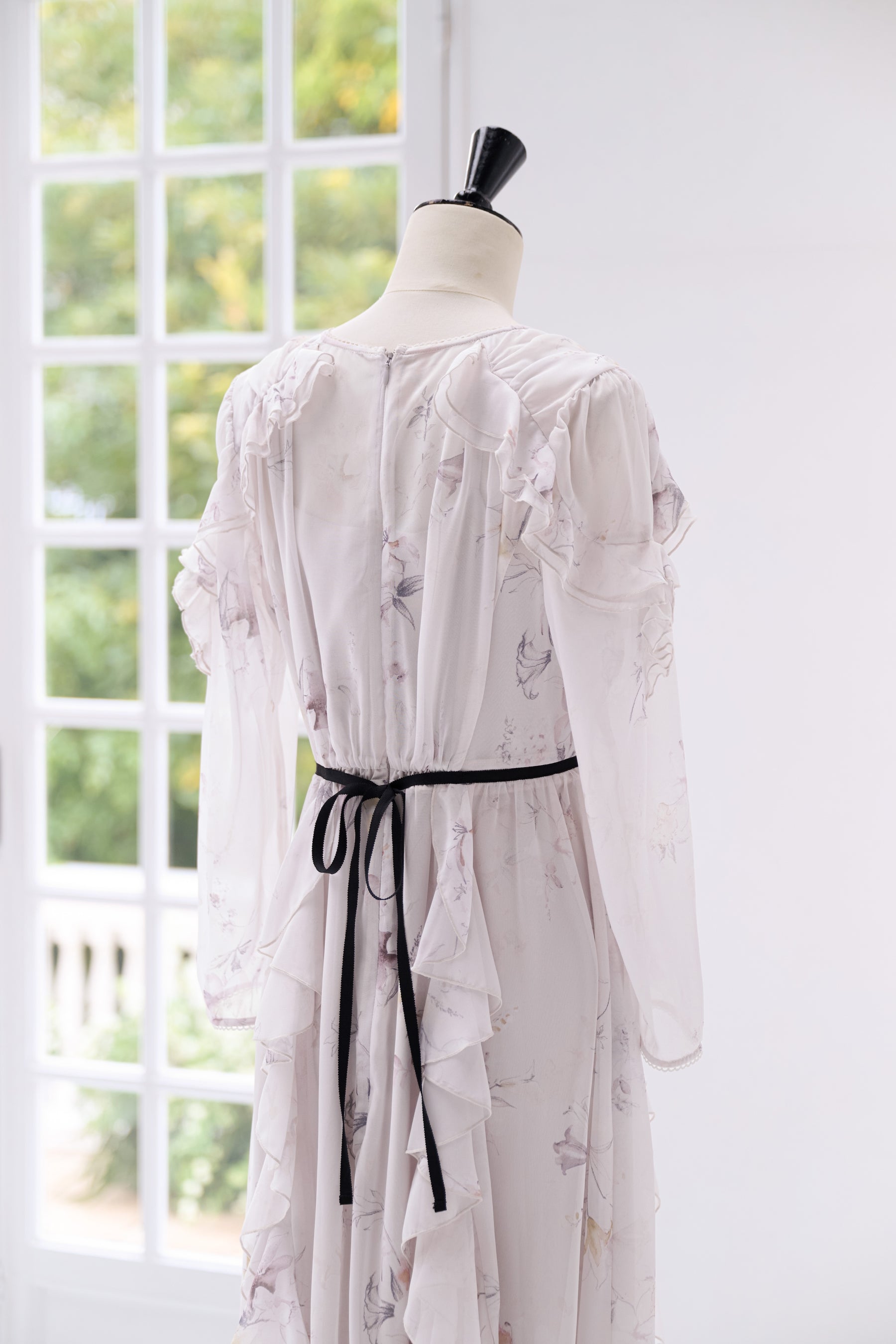 Isette Floral Chiffon Dress