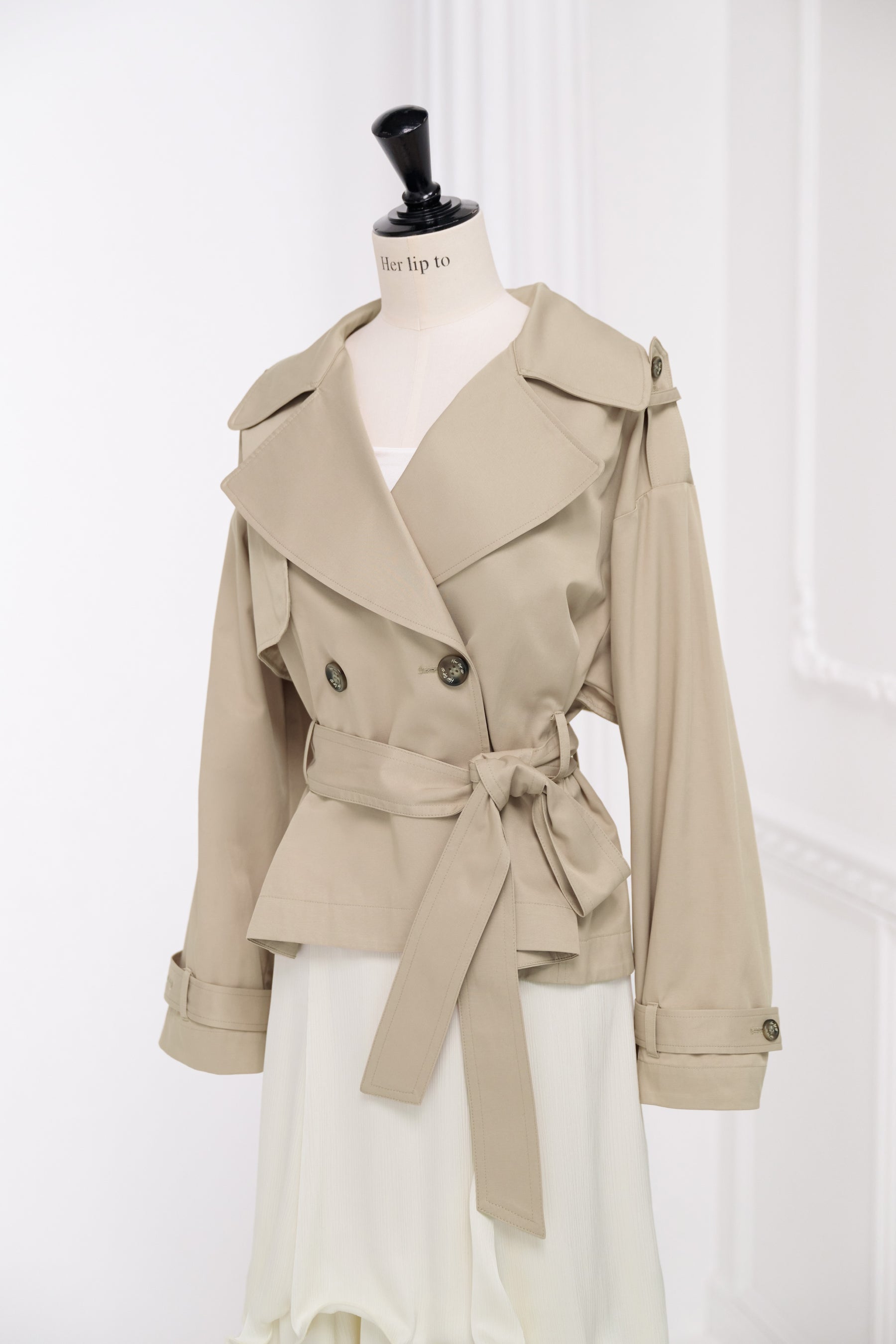 Meline Short Trench Coat
