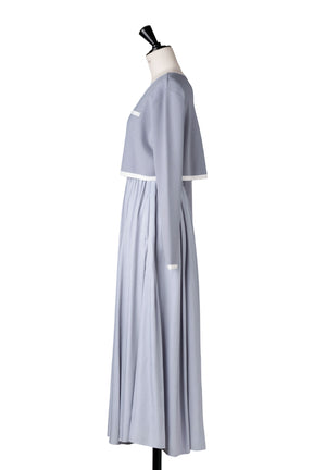 【2月上旬發送】【新色】Bicolor Knit Dress Set