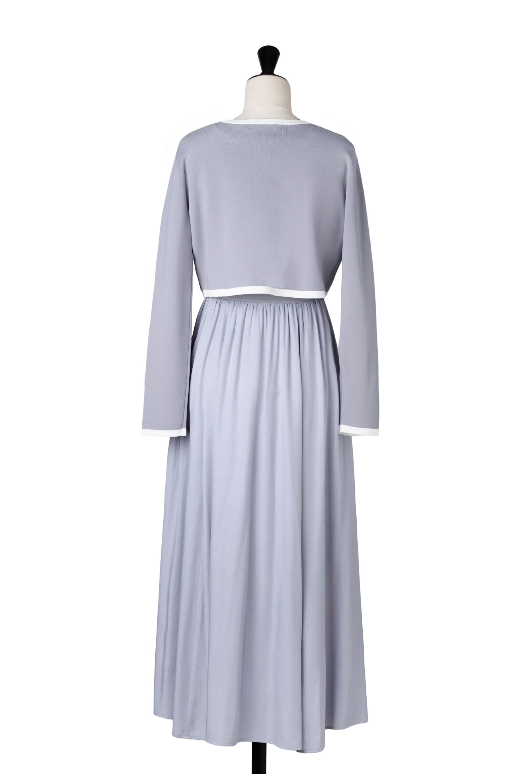 【2月上旬發送】【新色】Bicolor Knit Dress Set