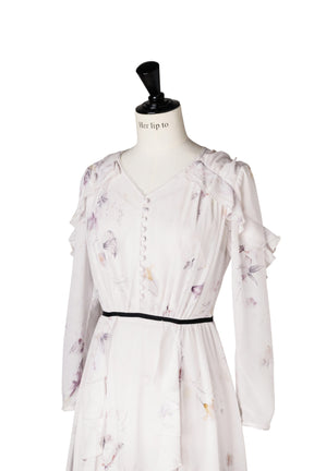 Isette Floral Chiffon Dress