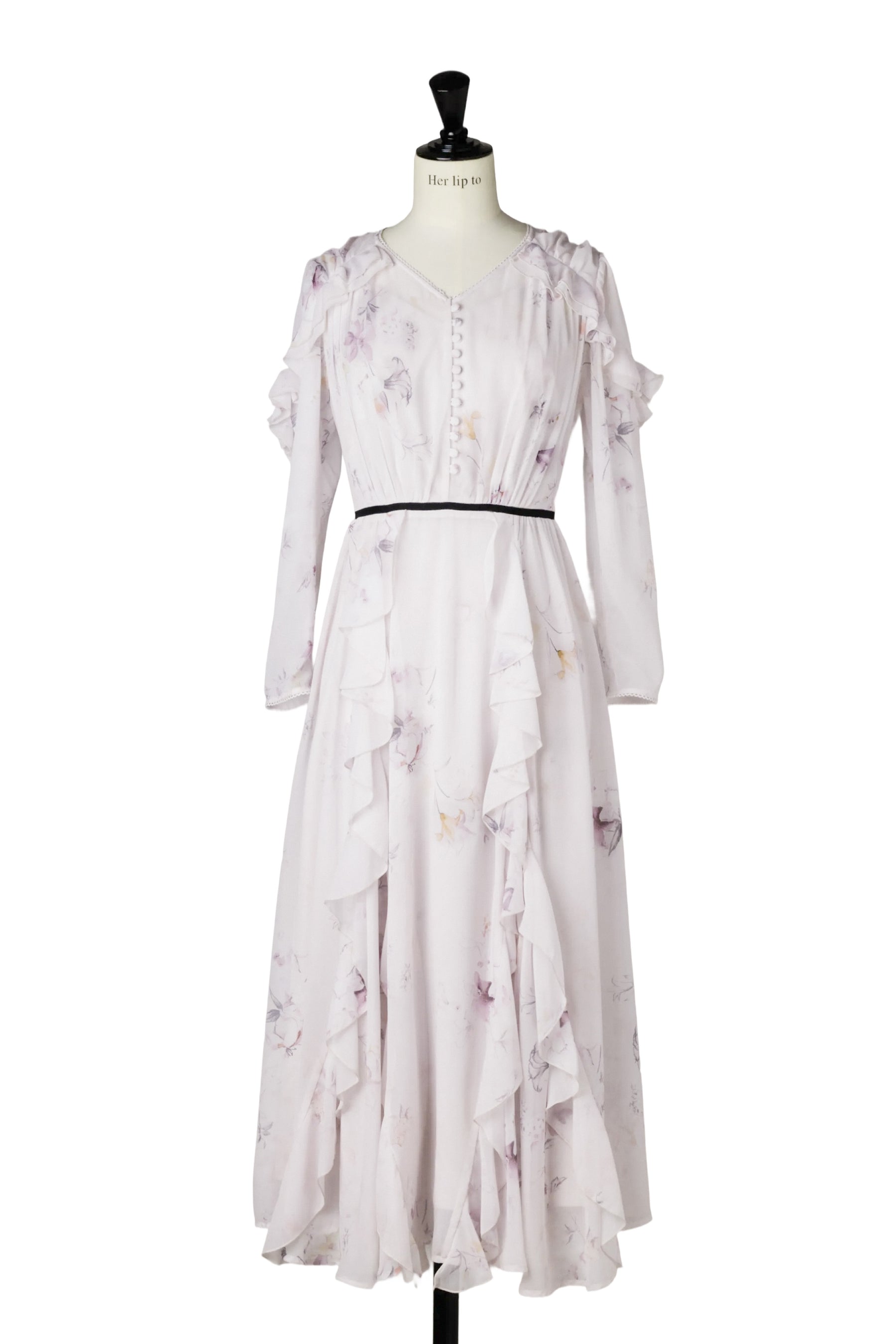 Isette Floral Chiffon Dress