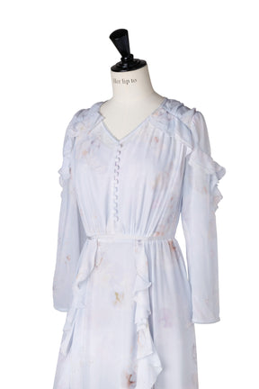 Isette Floral Chiffon Dress