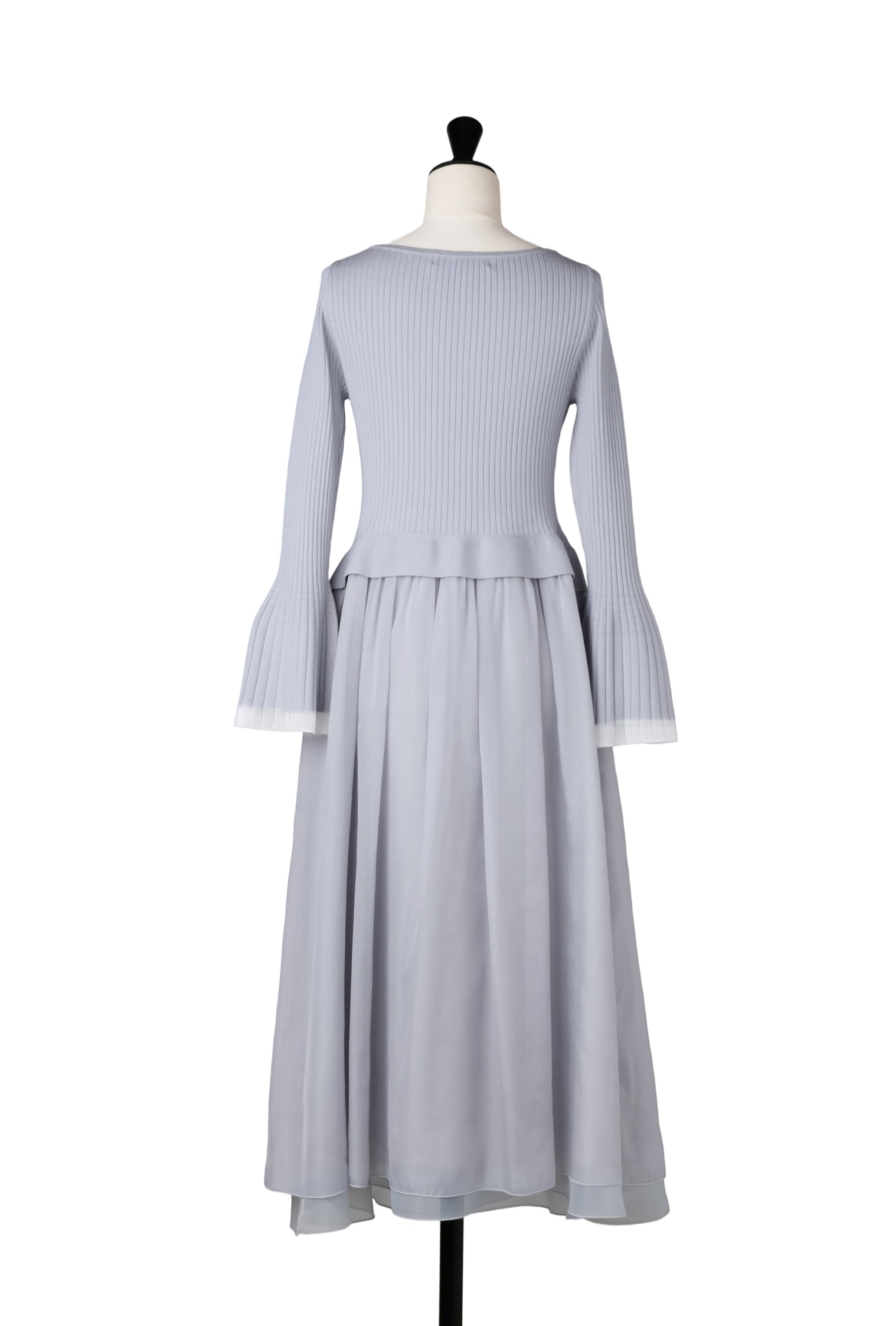 Chiffon Knit Docking Dress