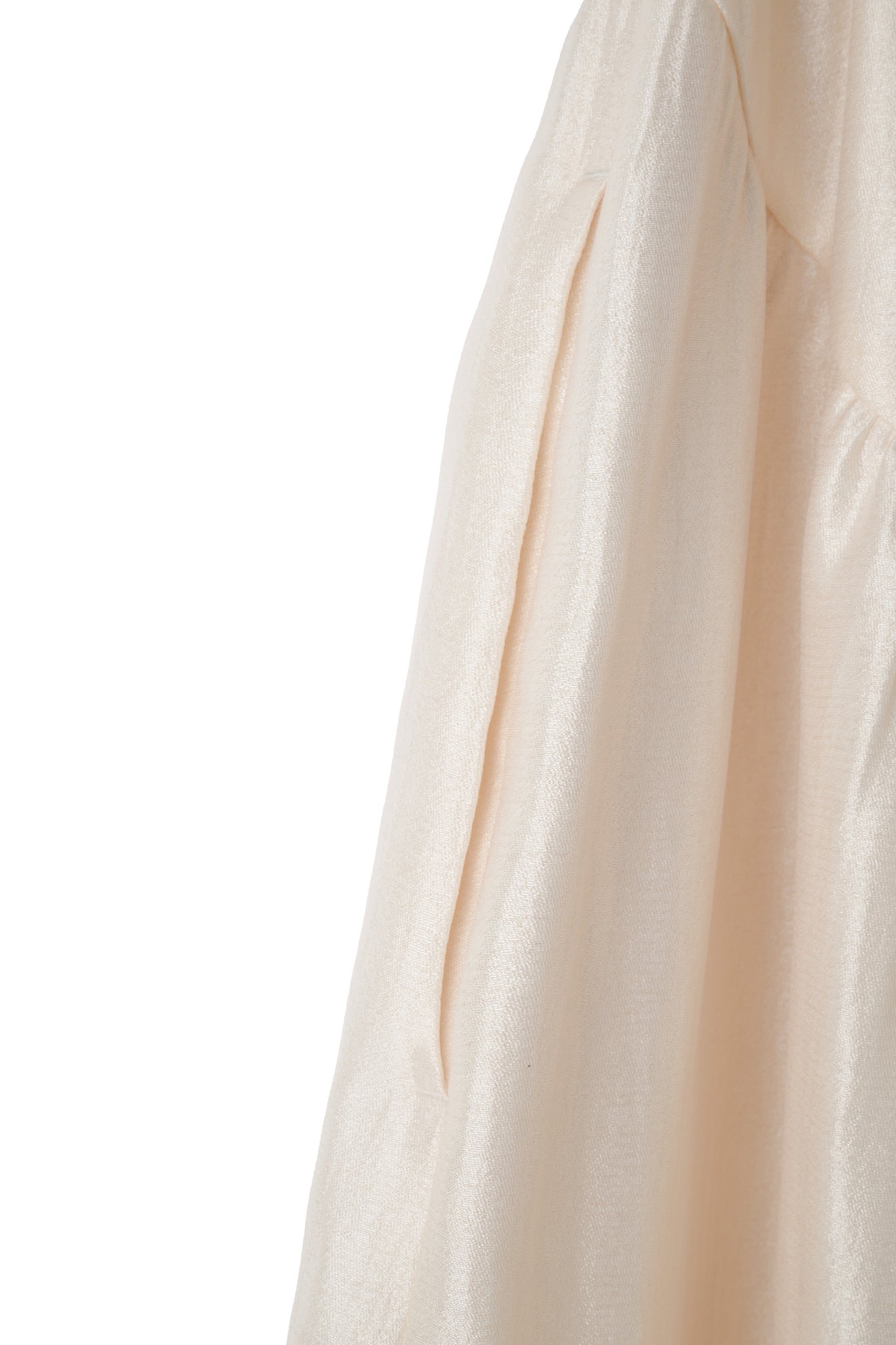 Luminous Organza Gathered Skirt