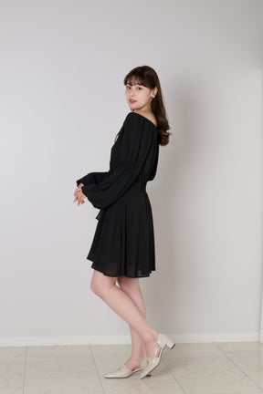 Anaelle Chiffon Mini Dress