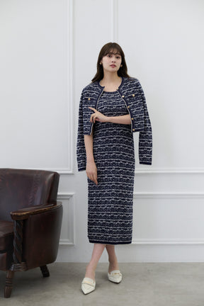 Spring Tweed Dress Set