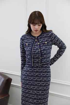 Spring Tweed Dress Set