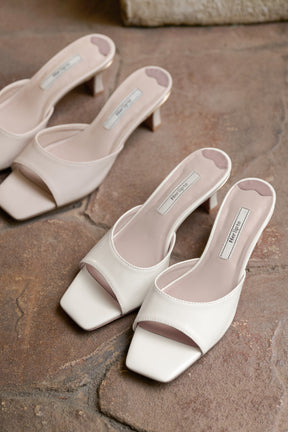 Mila Enamel Mules		