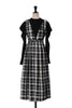 【新色】Classic Plaid Jumper Dress