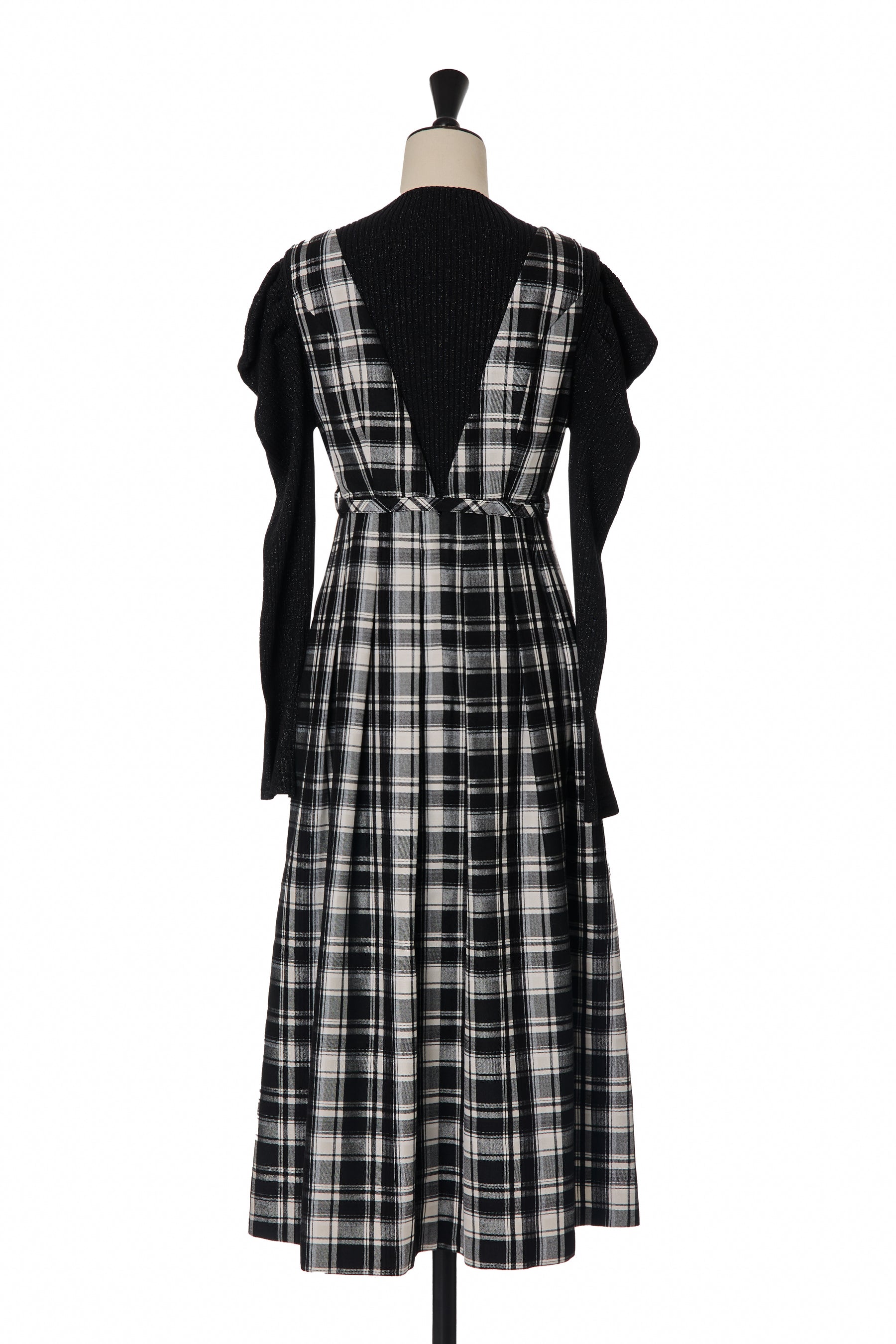 【新色】Classic Plaid Jumper Dress