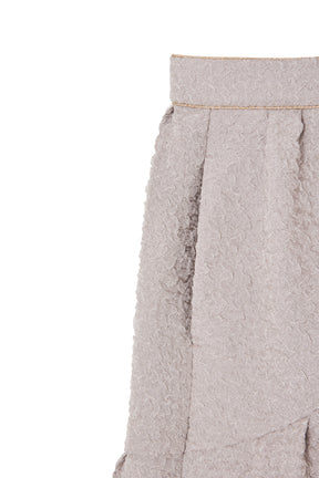 Twinkle Jacquard Volume Skirt