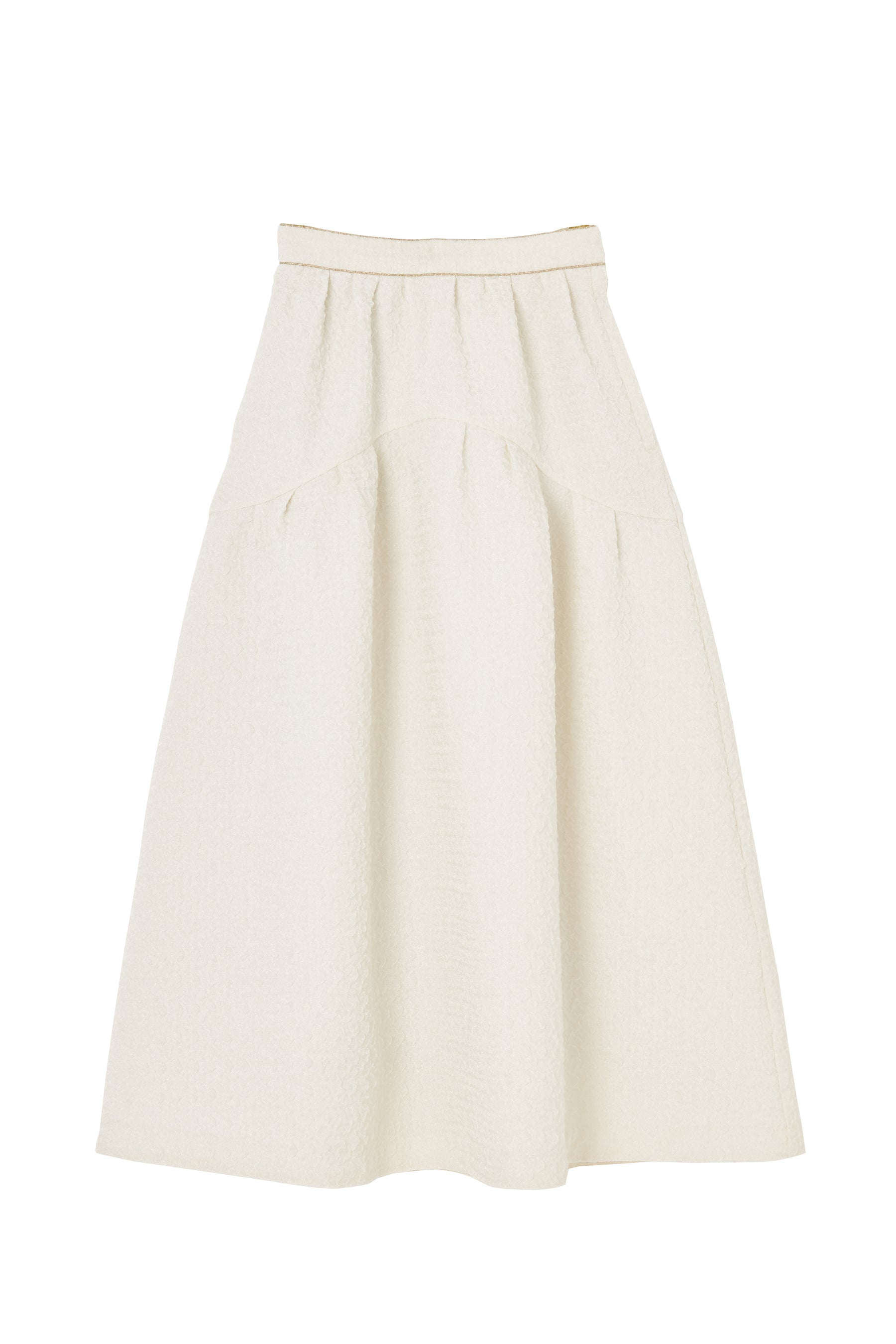 Twinkle Jacquard Volume Skirt