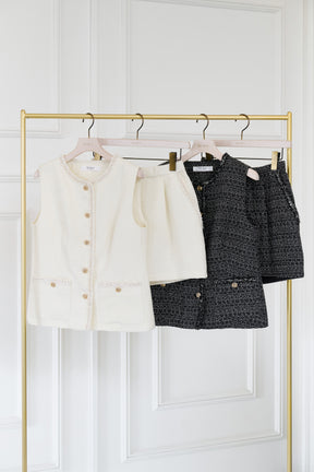 Alexis Tweed Vest