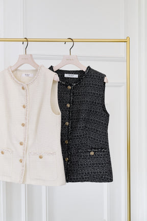 Alexis Tweed Vest