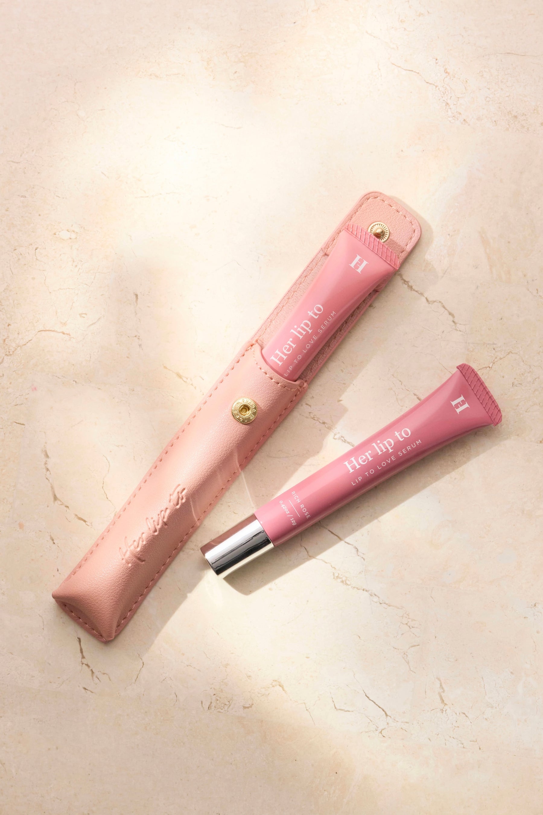 Roll-on Perfume Oil HOLDER SET - coral pink-
