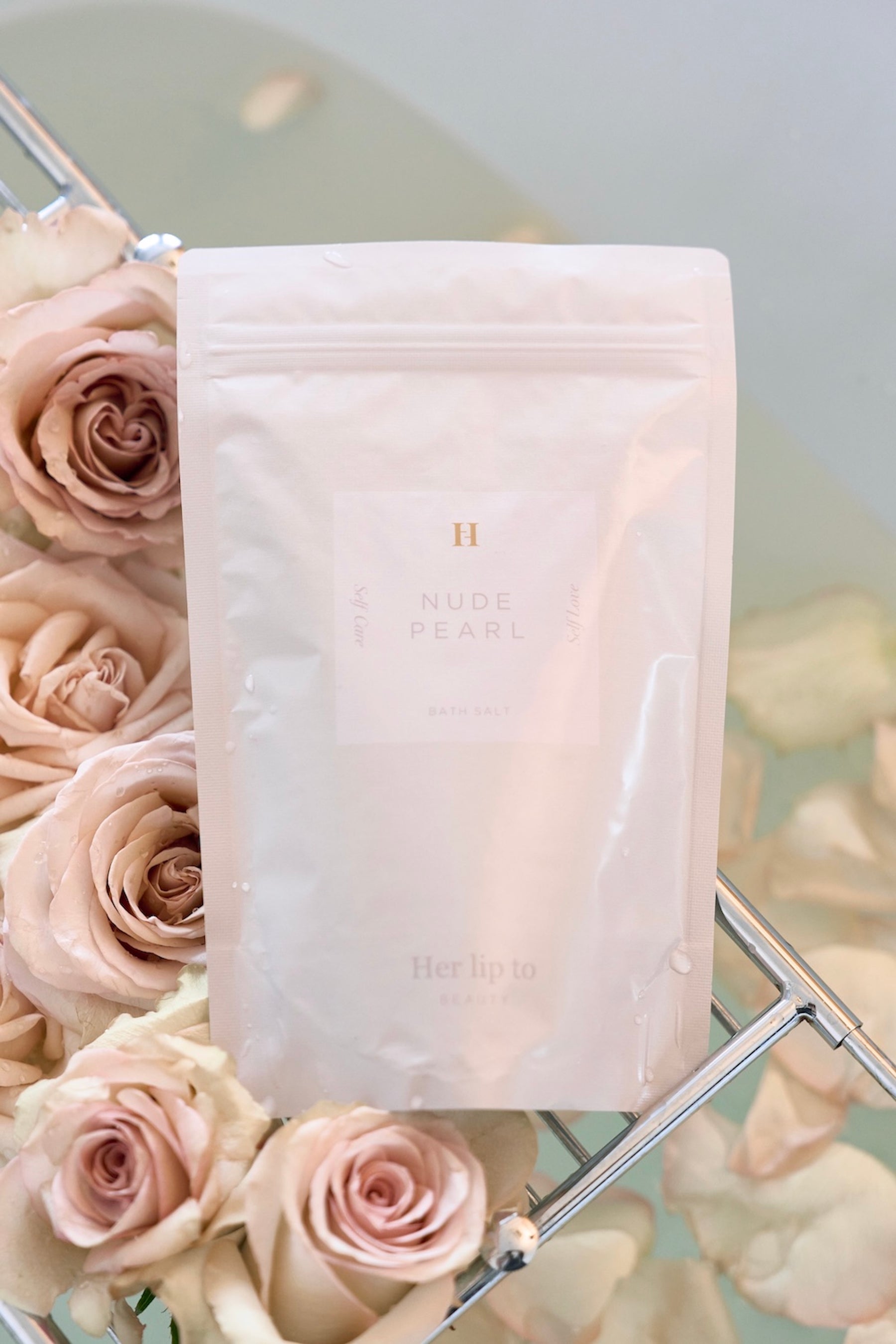 CRYSTAL BATH SALT - NUDE PEARL - GIFT SET