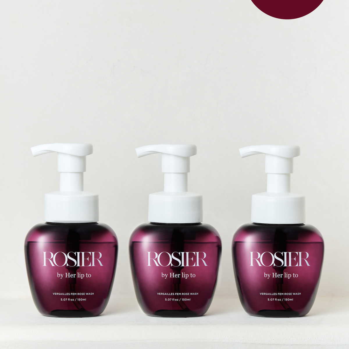 Versailles Fem Rose Wash 3 Set