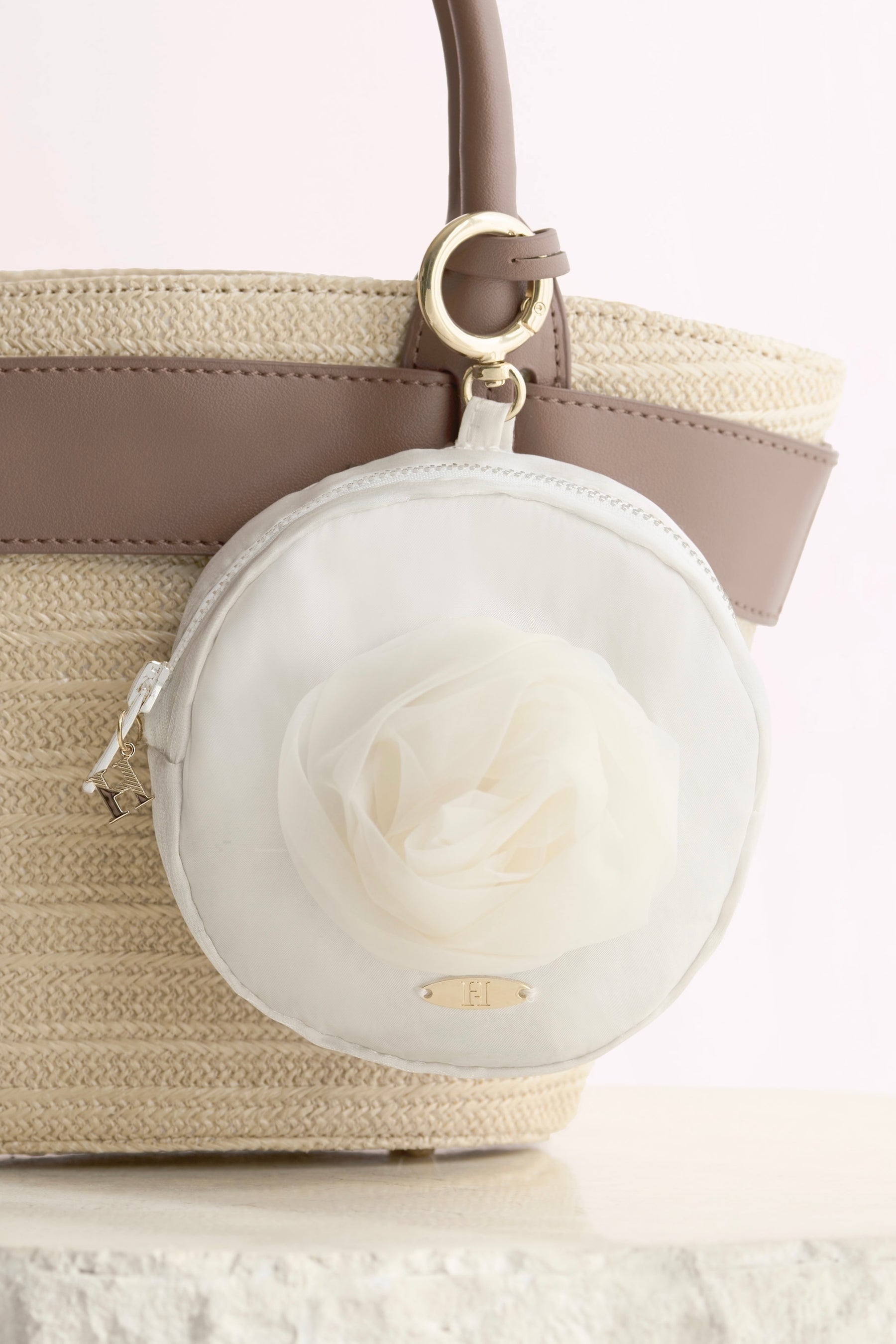 ROSE BLANCHE MARCHÉ BAG & POUCH SET