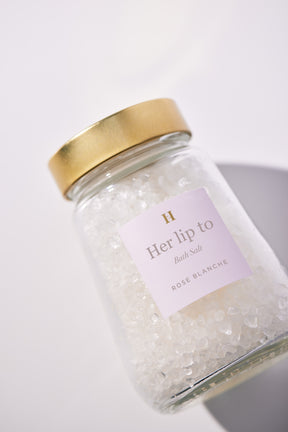 [End of listing] CRYSTAL BATH SALT - ROSE BLANCHE -
