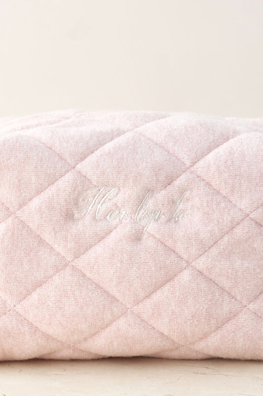 Diamond Quilted Cosmetic Pouch - MIRACLE SUN BALM DUO SET -