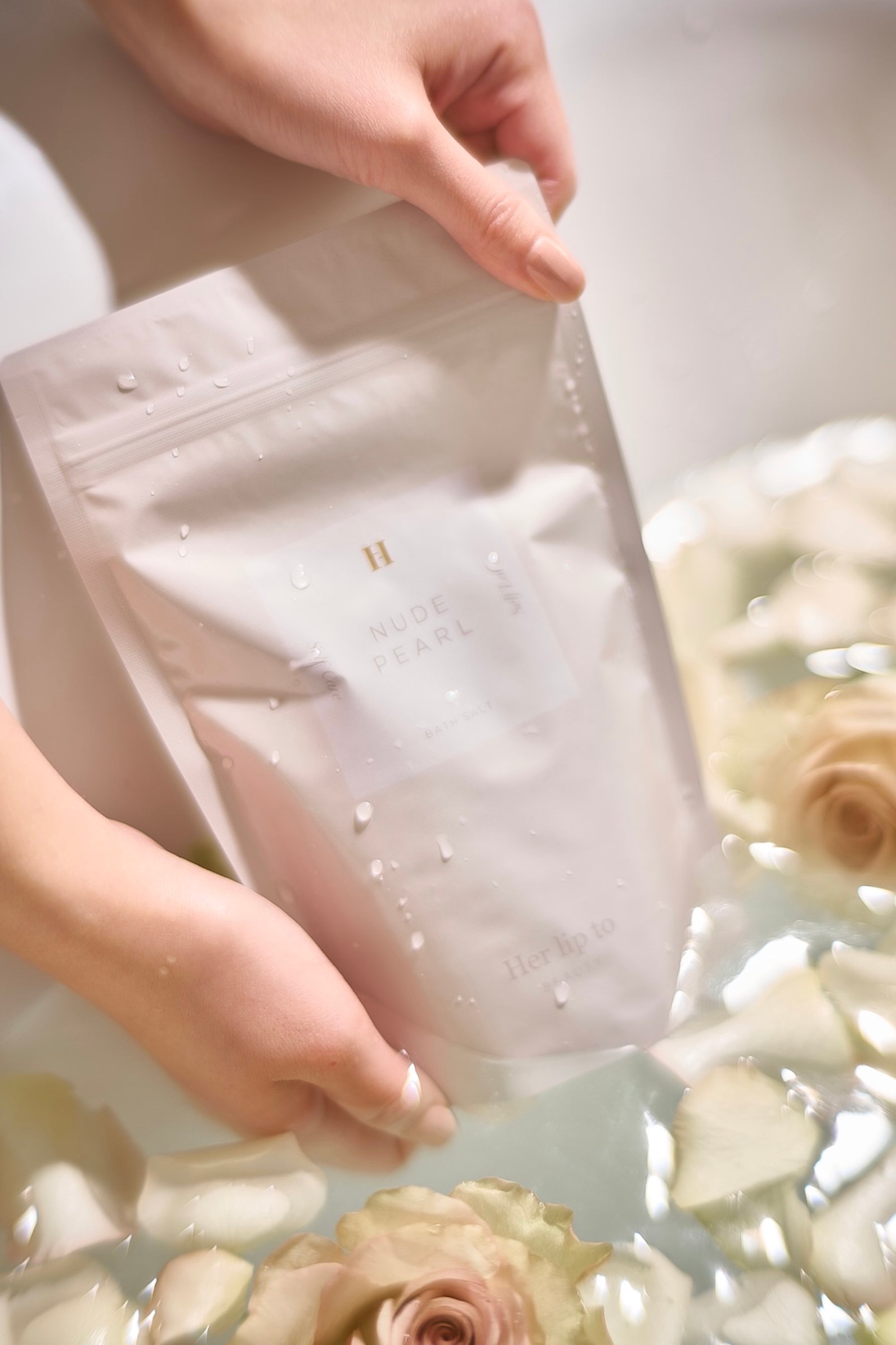 CRYSTAL BATH SALT - NUDE PEARL - GIFT SET