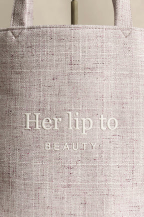 Tweed Tote Bag - SENSUAL RICH BODY CREAM SET -