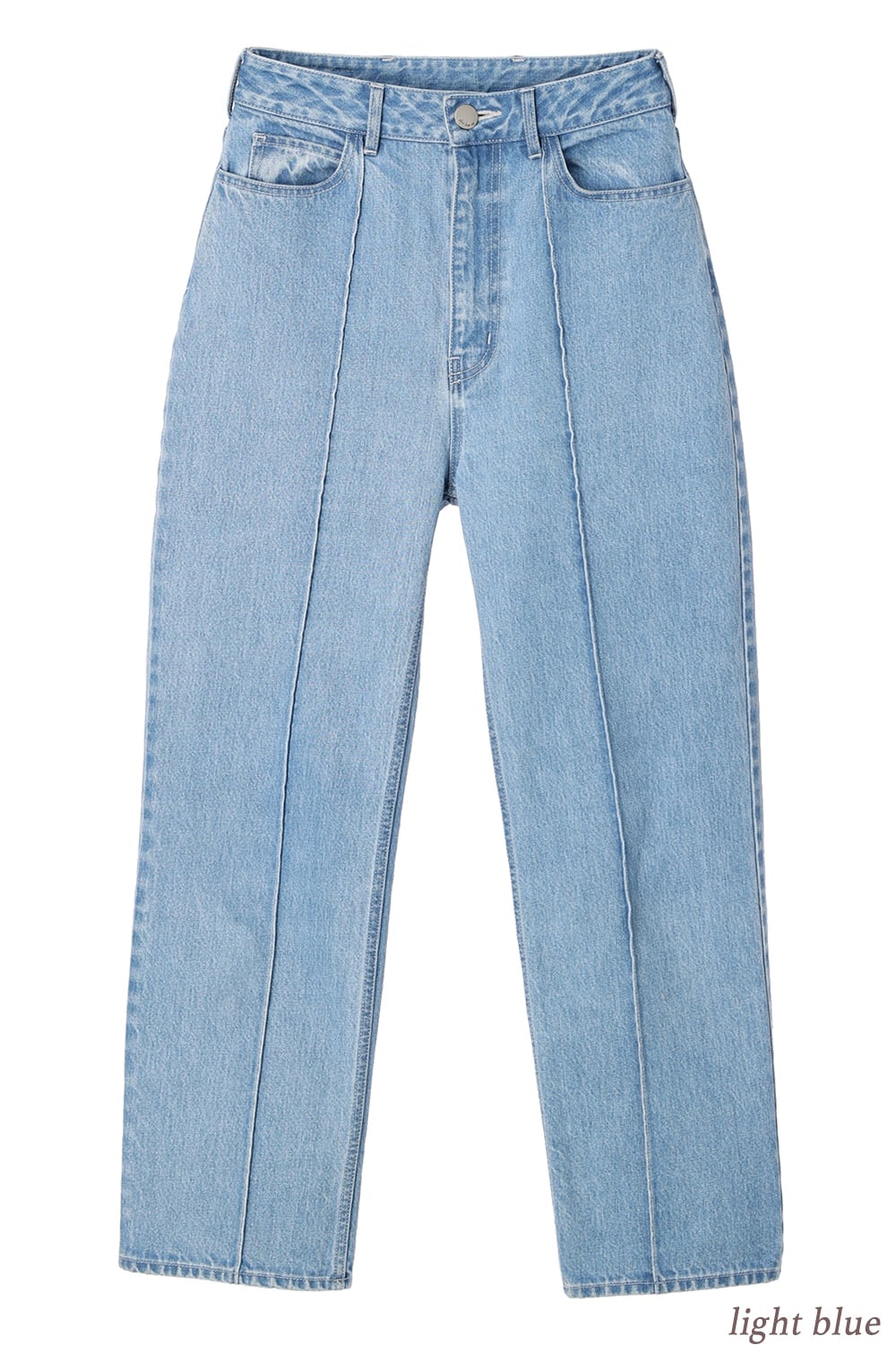 Her lip to  Valencia High Rise Jeans  26