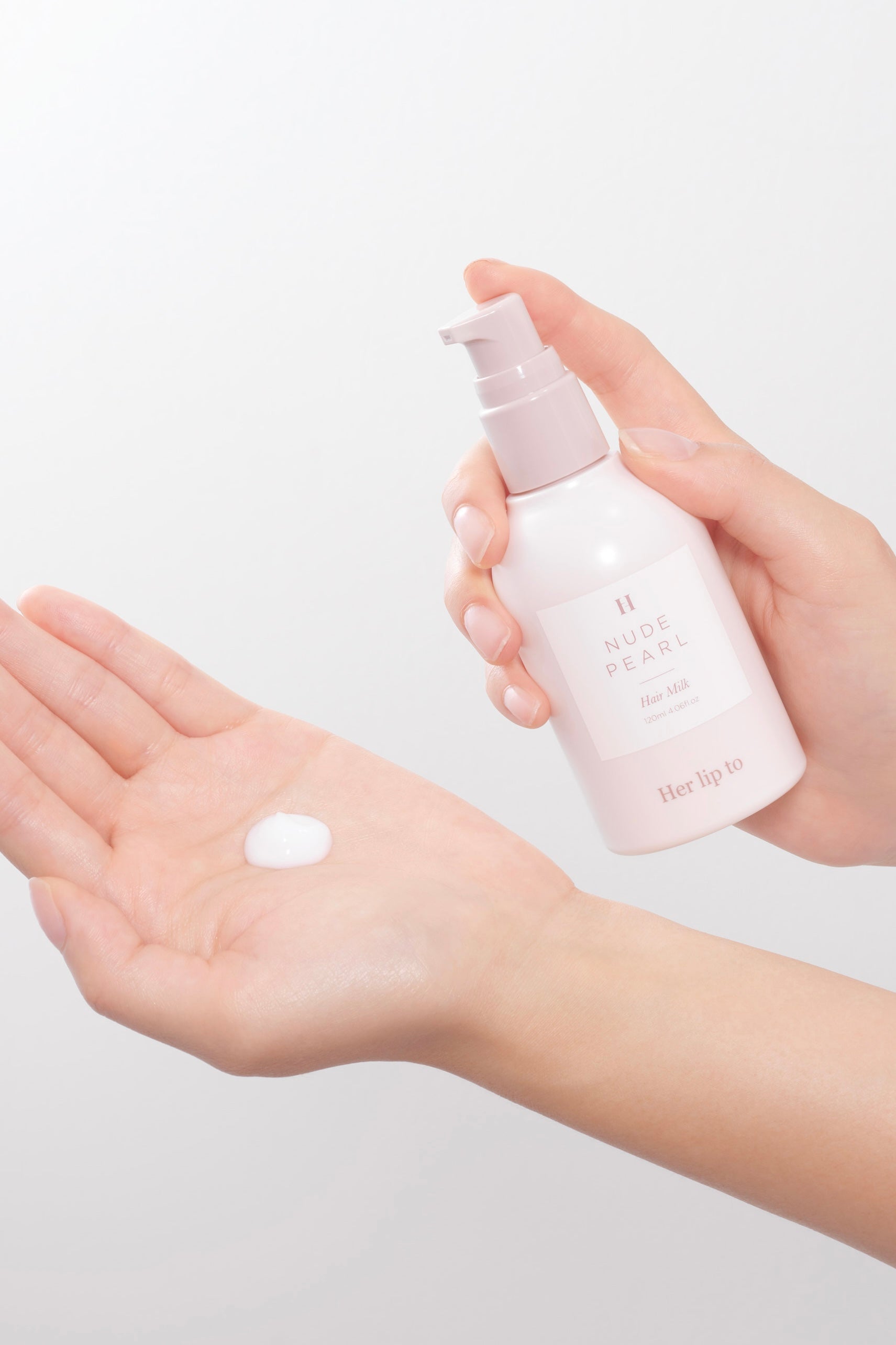 RICH ESSENCE HAIR MILK - NUDE PEARL -
