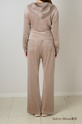 【rose】Off-Duty Sculpt Velour Set